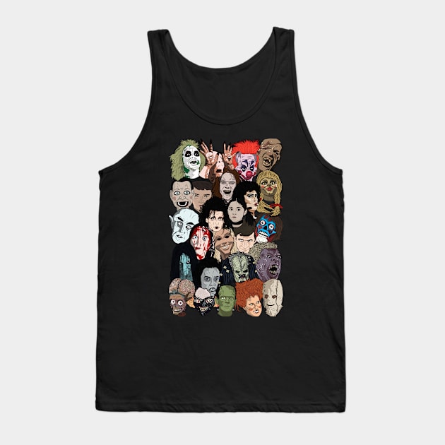 Halloween Gumbo Tank Top by Brieana